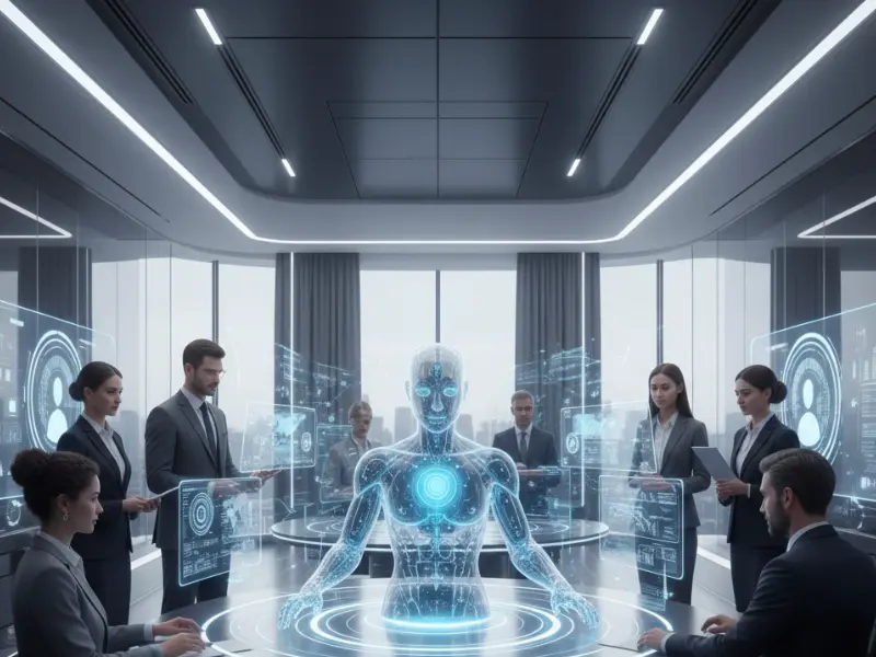 未來人才獵頭室示意圖